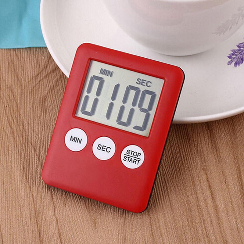TEvn Large LCD Digital Kitchen Cooking Timer Count-Down Up Clock Alarm Magnetic
Larg Glory