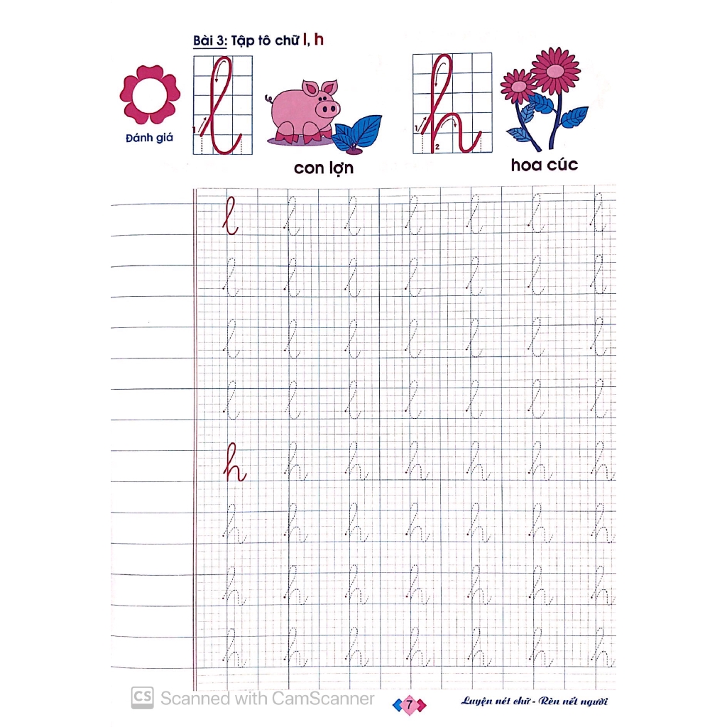 Sách - Luyện Viết Theo Mẫu Chữ Mới - Tập Tô Chữ - Tập 1 (Tái Bản 2019)