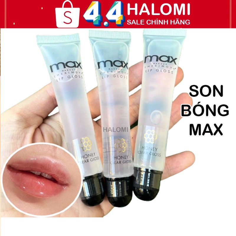 Son Bóng Max Không Màu Honey Clear Gloss chuyên dùng cho makeup