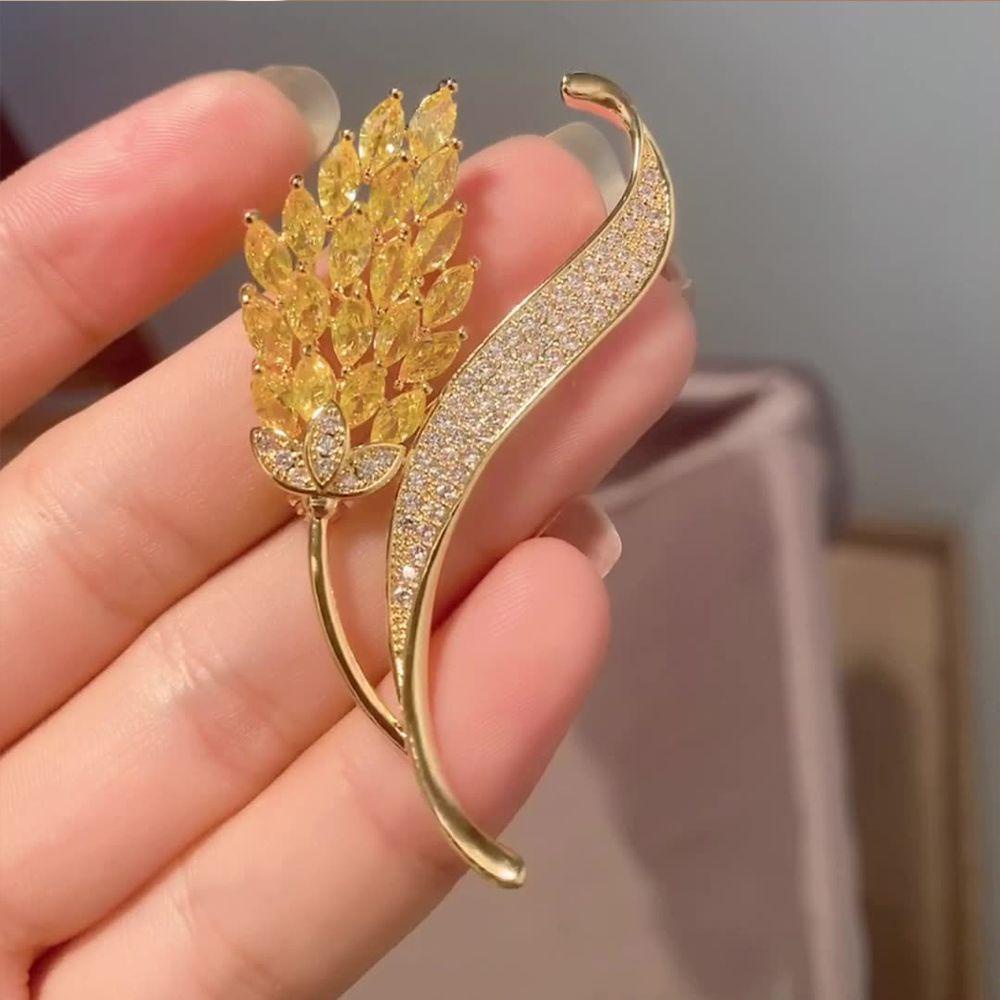 Ghim Cài Áo Hình Hoa Tulip Phong Cách Hàn Quốc Dành Cho Nữ