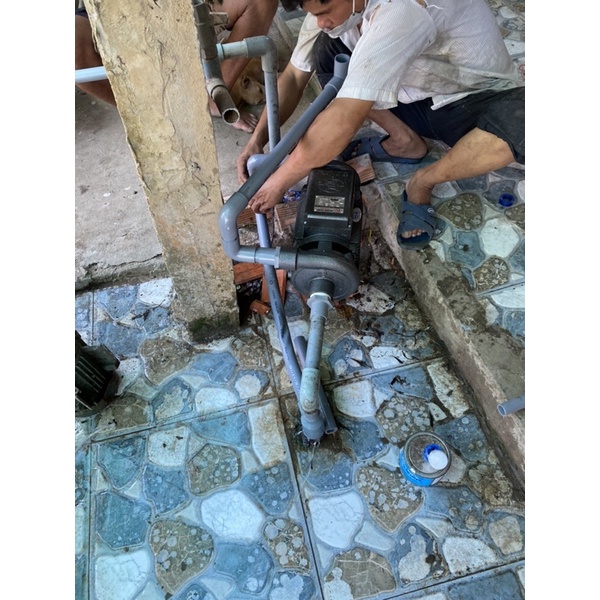 Trọn Bộ hút sâu 42 nhấn hút sâu giếng khoan đường kính ống phi 42
