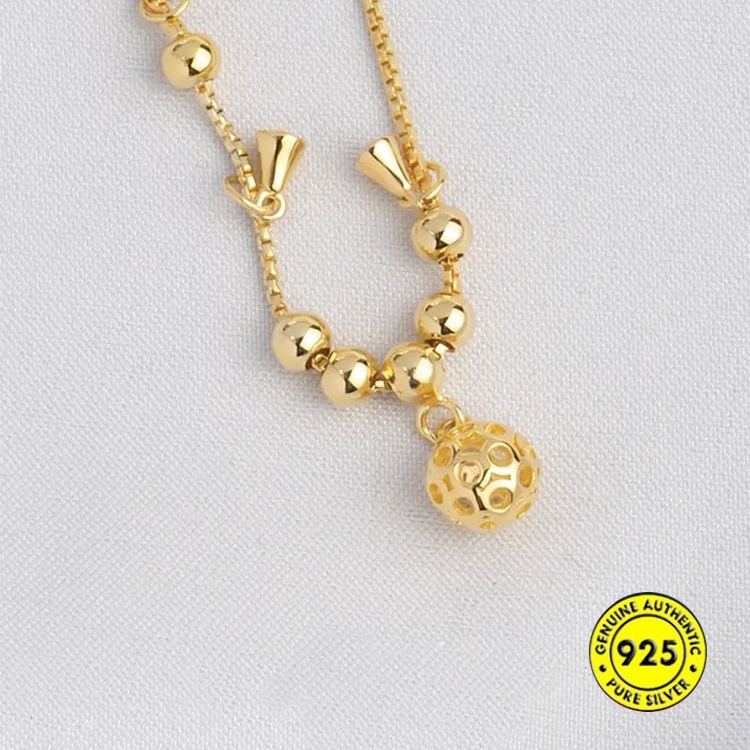 Lắc Chân Mạ Bạc 925 Chống Thấm Nước Không Phai Thời Trang Mùa Hè Cho Nữ