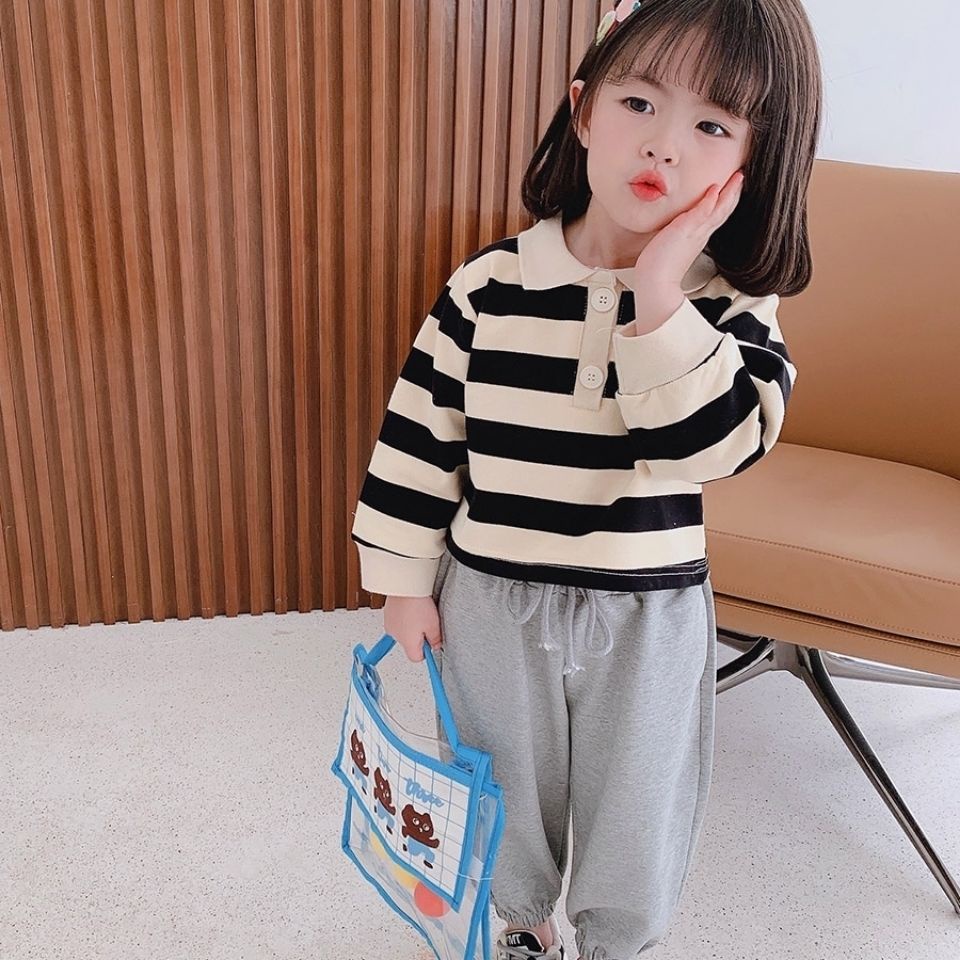 [Babycat] Bộ Đồ Thể Thao Hai Mảnh Phong Cách Nhật Bản Hàn Quốc Thời Trang Xuân Thu 2022 Mới Cho Bé Gái