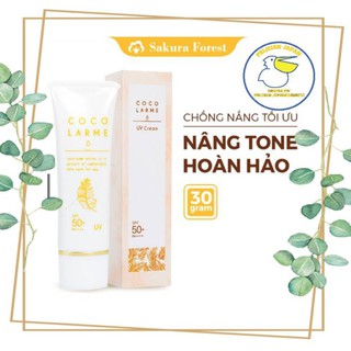 KEM CHỐNG NẮNG VẬT LÝ - COCOLARME UV CREAM  30g