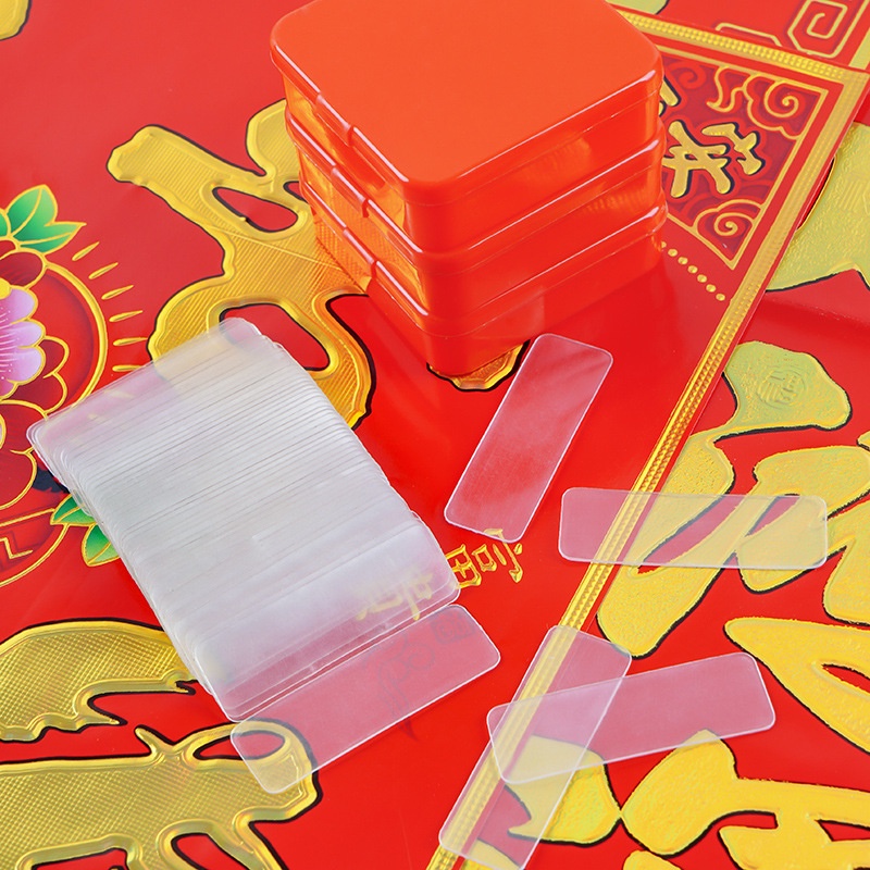 Set 60 miếng dán cố định hai mặt trong suốt thông dụng cho các dịp lễ hội