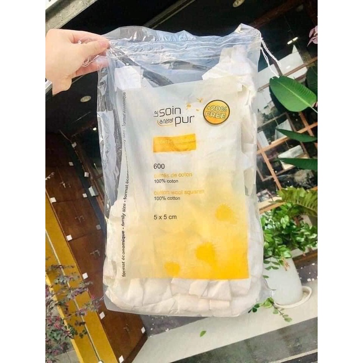 Bông Tẩy Trang Tetra Medical 600 miếng
