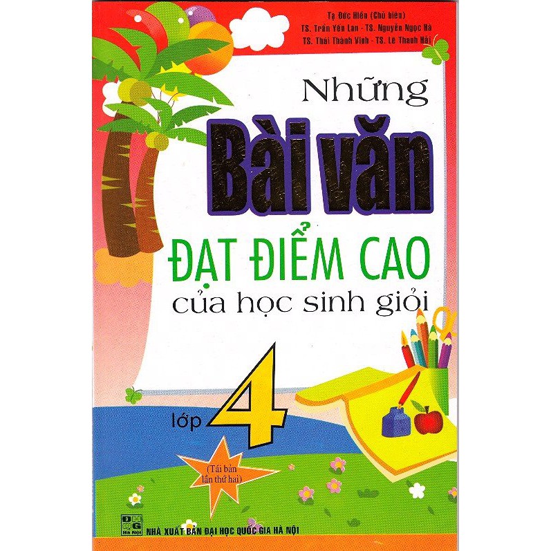 Sách - Những bài văn đạt điểm cao của học sinh giỏi lớp 4