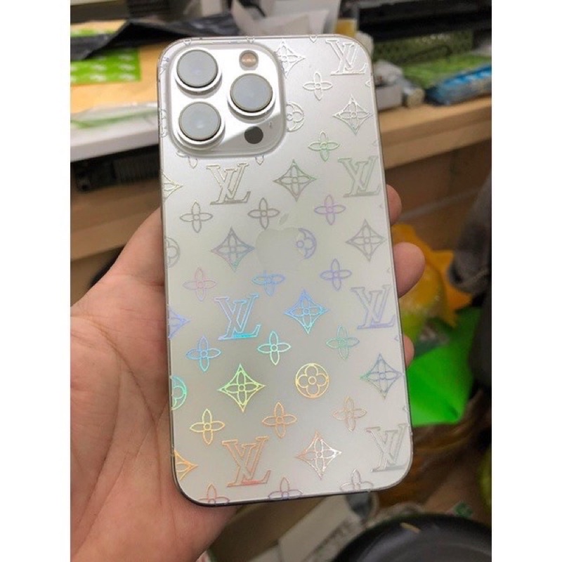 Miếng dán lưng máy họa tiết LV titan 7 màu cho iPhone 7 -> 13 Pro Max , 12, 12 Pro Max, 11, XS Max, XS, 7plus, 8plus