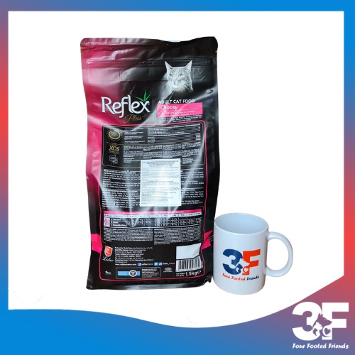 Thức Ăn Hạt Cho Mèo Reflex Plus Choosy Cho Mèo Kén Ăn Vị Cá Hồi - Bao 1Kg5