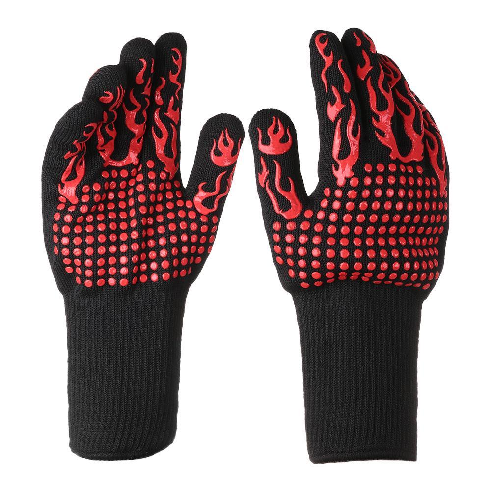 1 Găng Tay Chống Cháy Dùng Để Nấu Ăn Xoay 800 Độ