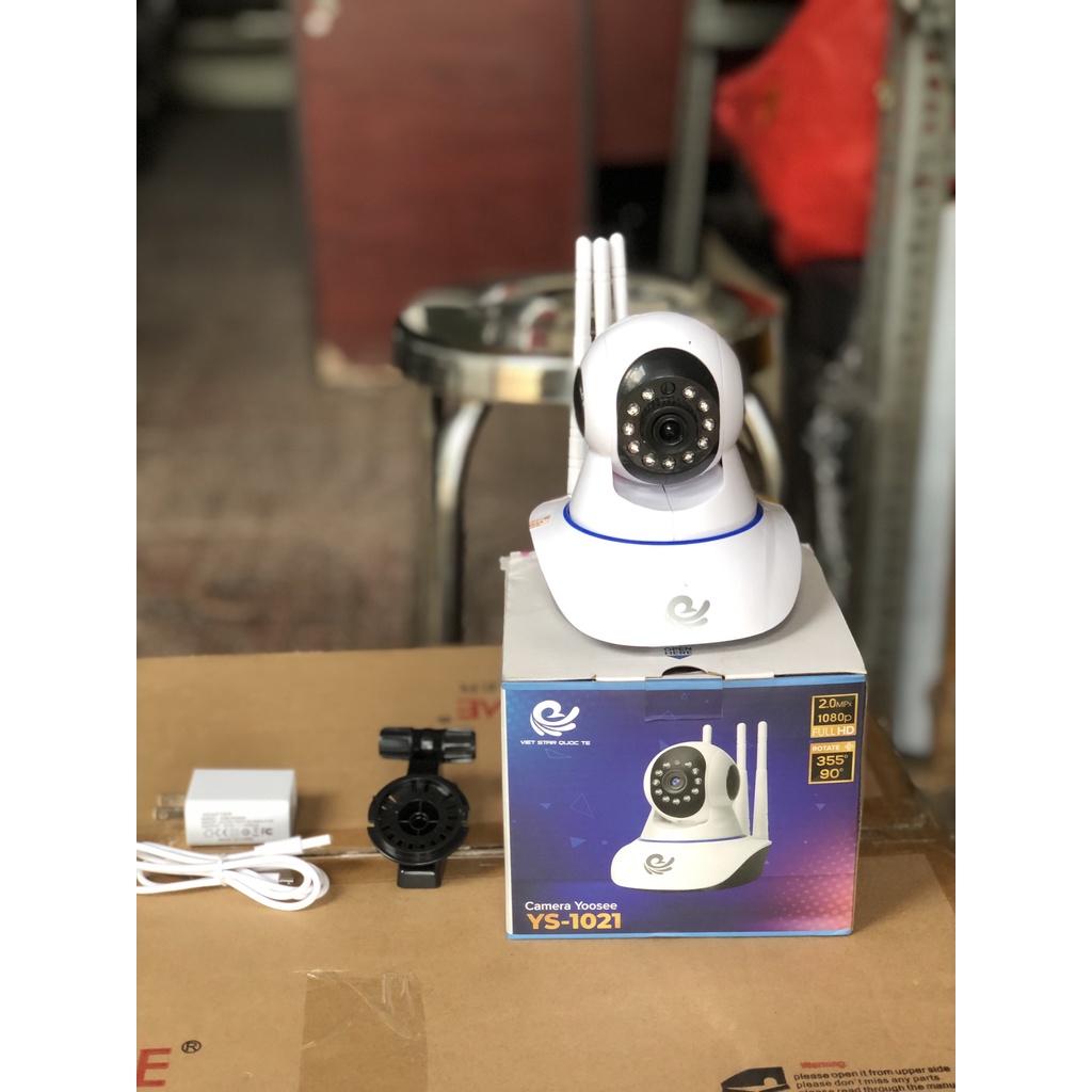 CAMERA 3 ANTEN YOOSEE YS-1021  Thẻ nhớ 32Gb, 64Gb