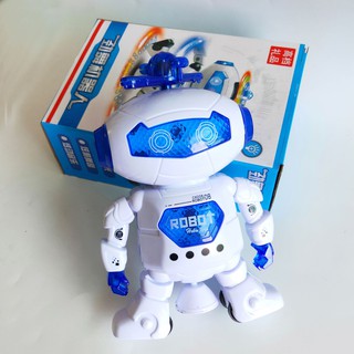 Robot Thông Minh Xoay 360 Độ Thế Hệ Mới Nhảy Theo Điệu Nhạc