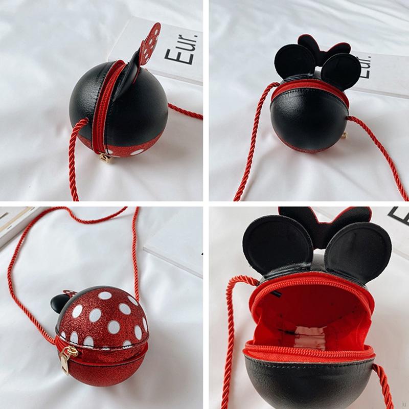 Túi Đeo Chéo Hình Chuột Mickey Đáng Yêu