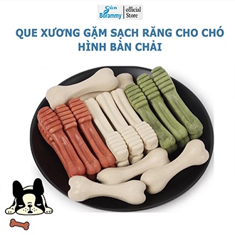XƯƠNG NHAI SẠCH RĂNG HÌNH BÀN CHẢI CHO CHÓ