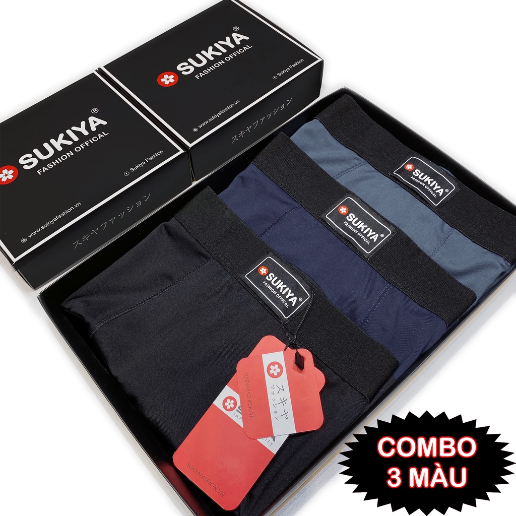 Quần sịp đùi nam Boxers Chính hãng SUKIYA QL01