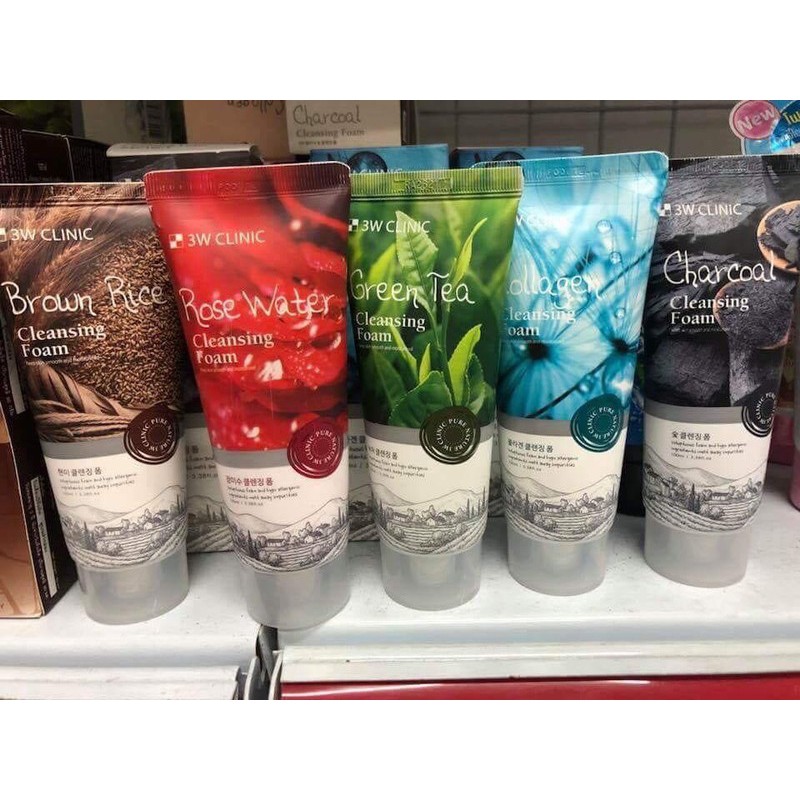 Sữa Rửa Mặt 3W Clinic Cleansing Foam 100ml