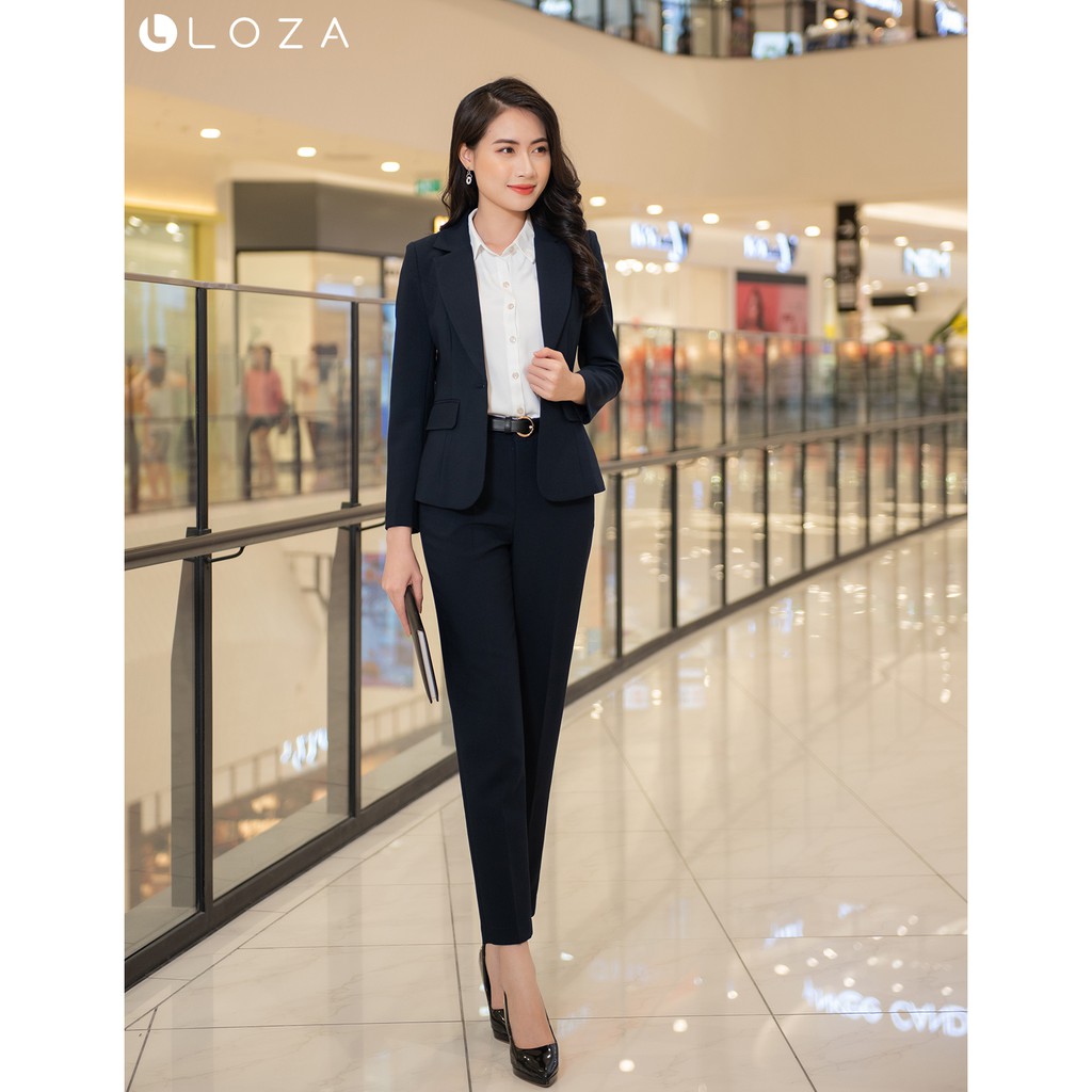 Set áo vest nữ công sở & quần dài-LOZA LV5105