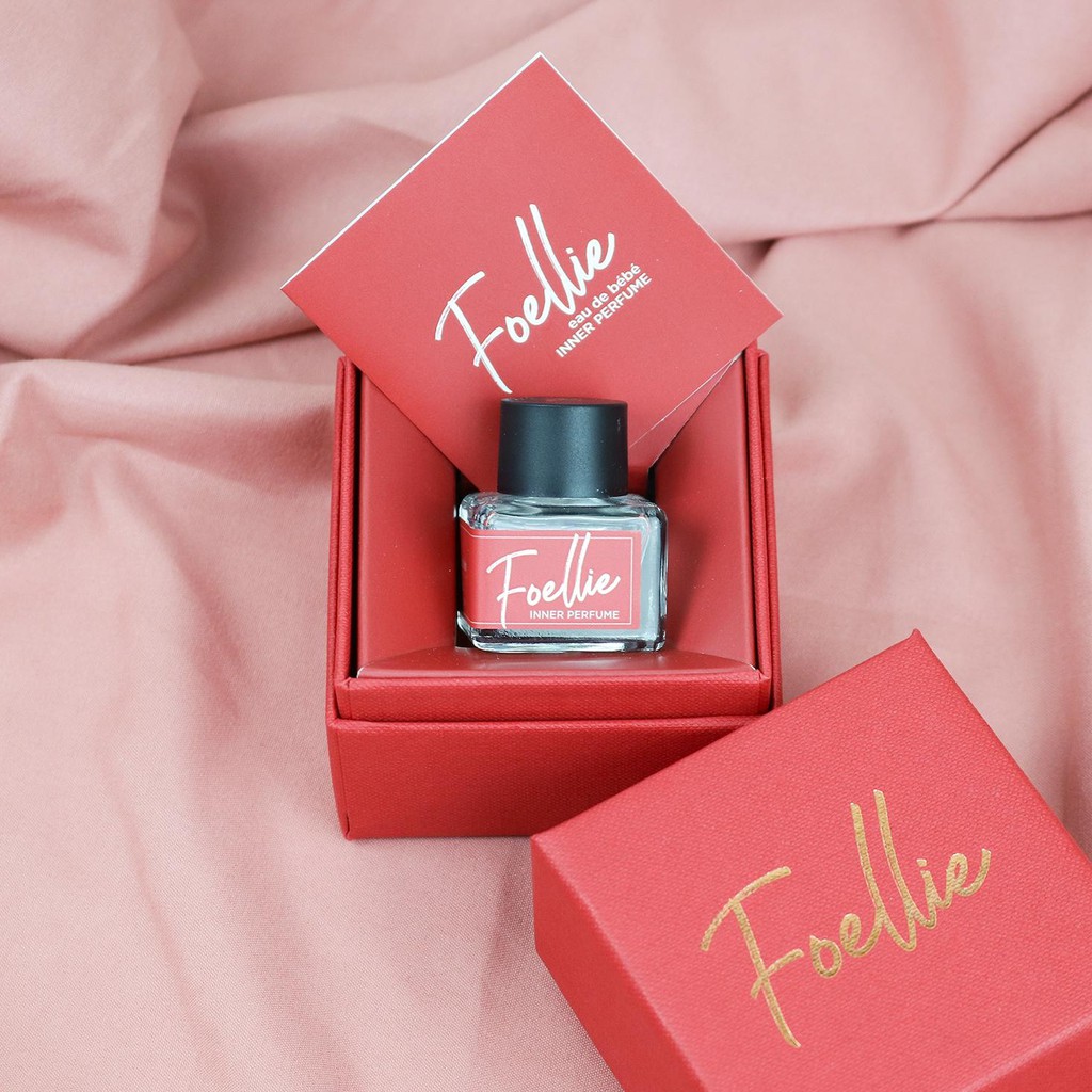 Nước Hoa Vùng Kín Hương Phấn Baby Thơm Dịu Foellie Eau De Innerb Perfume 5ml - Bébé [MÀU ĐỎ]