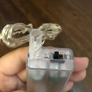 Đèn led đom đóm dài 3 mét trang trí dùng pin AA