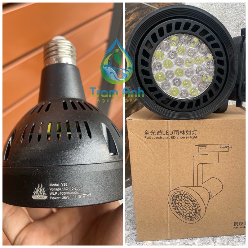 Đèn led ray WRGB cao cấp - đèn bể thuỷ sinh / bán cạn - cây quang hợp tốt