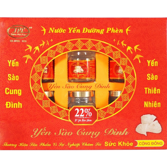 Combo 5 hộp nước yến đường phèn- yến sào cung đình - giúp bồi bổ sức khỏe - ảnh sản phẩm 2