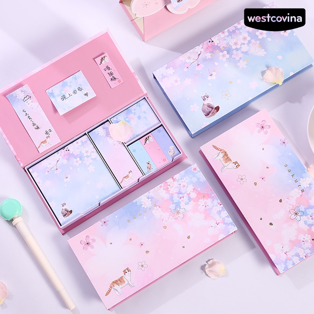 [Hot]✍Set 6 Tấm Giấy Dán Ghi Chú Lên Kế Hoạch Tiện Dụng