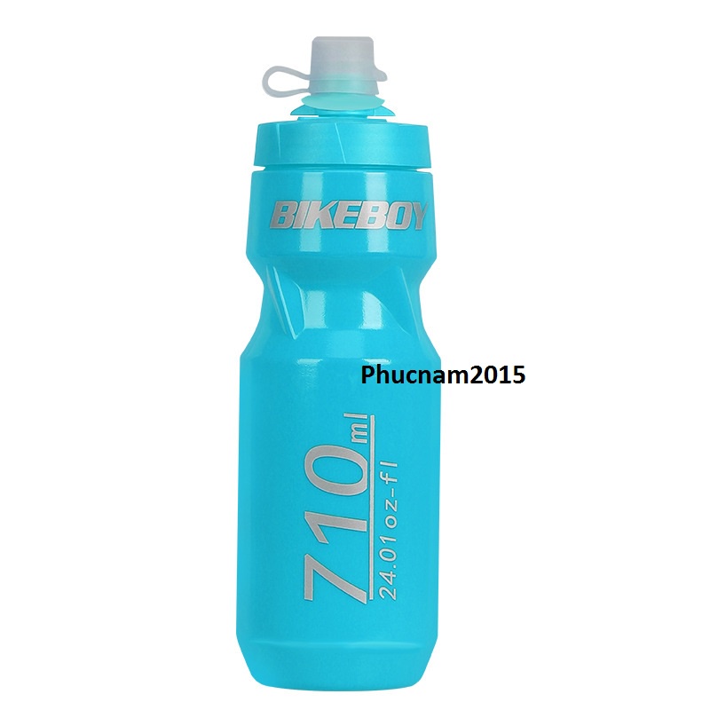 Bình Nước Xe Đạp Thể Thao Bikeboy 710ml Nhựa Cao Cấp Không Mùi An Toàn Sử Dụng