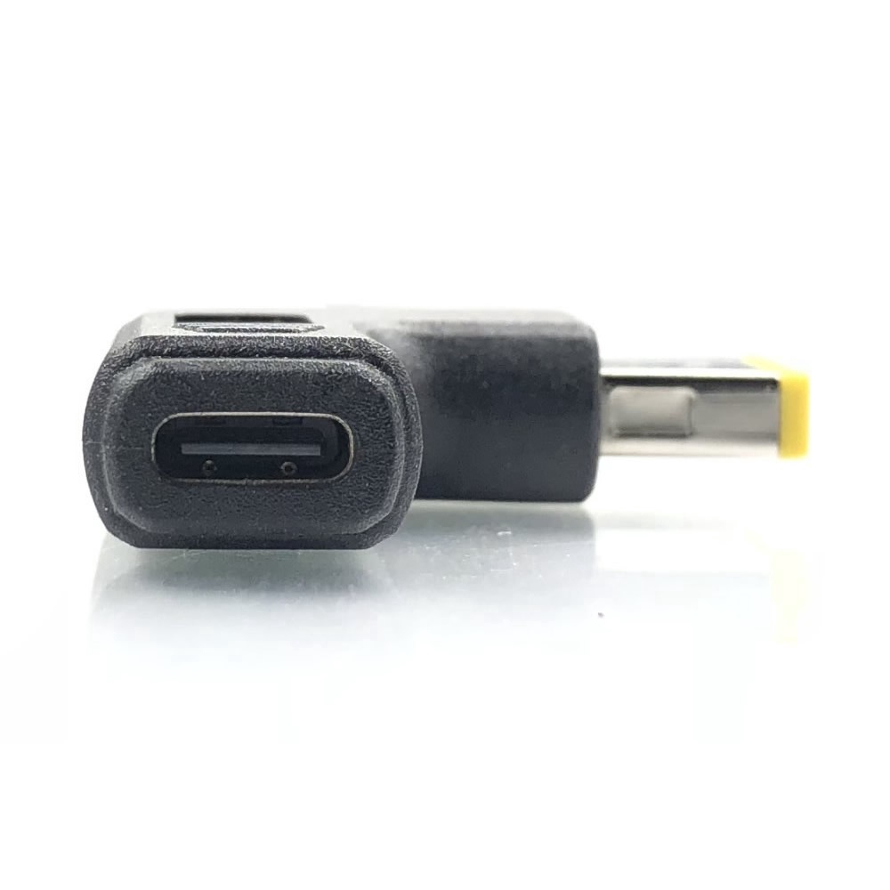Đầu chữ L chuyển đổi USB Type-C sang jack nguồn chân vuông cho Lenovo Thinkpad | BigBuy360 - bigbuy360.vn