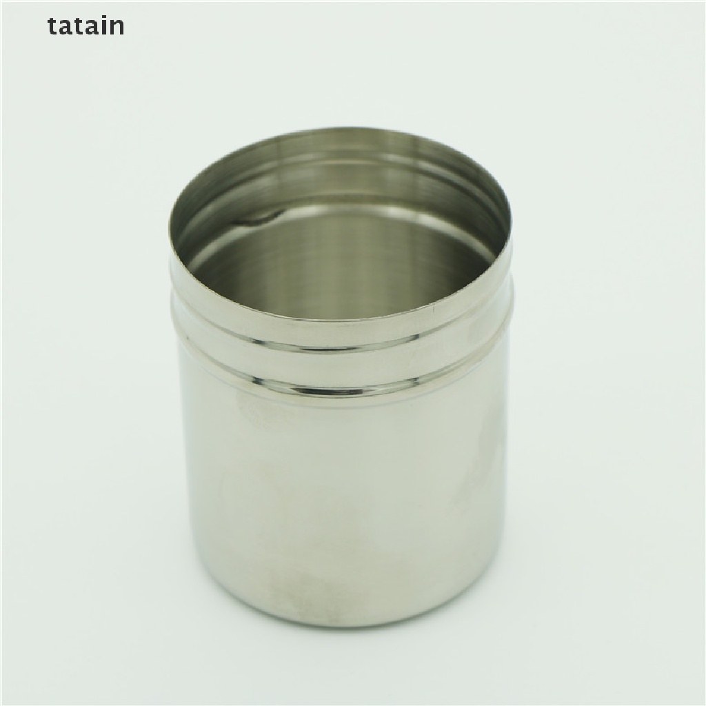[TAT] Stainless Steel Chocolate Shaker Icing Sugar Powder Cocoa Flour Coffee Sifter CVX