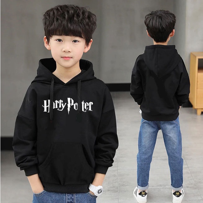 Áo Hoodie Trẻ Em Harry Potter Form Rộng Vải Nỉ Dầy Ấm Phong Cách cực chất