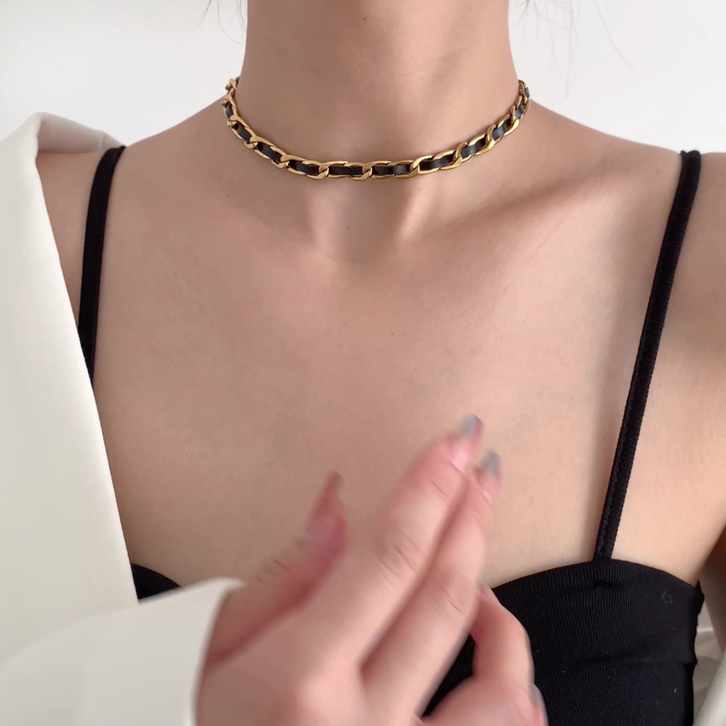 Vòng Đeo Tay Dây Da Bện Phong Cách Thời Trang Dành Cho Nam Và Nữ