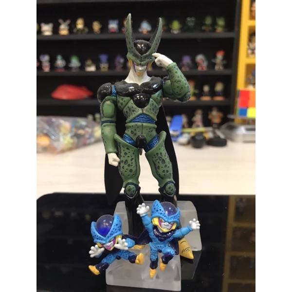 Mô hình DragonBall HG - Cell Perfect Metalic & Cell Junior