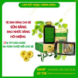 Nước súc miệng em bé phòng chống sâu răng, hôi miệng