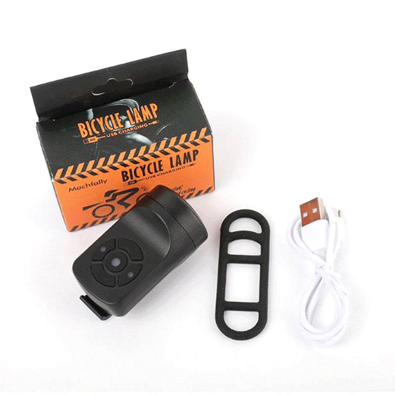 Còi điện tử an toàn chống mưa cao cấp 120 Db cho xe đạp/Còi điện tử sạc USB bền có thể tháo rời cho xe đạp Chuông báo động điện top11.vn