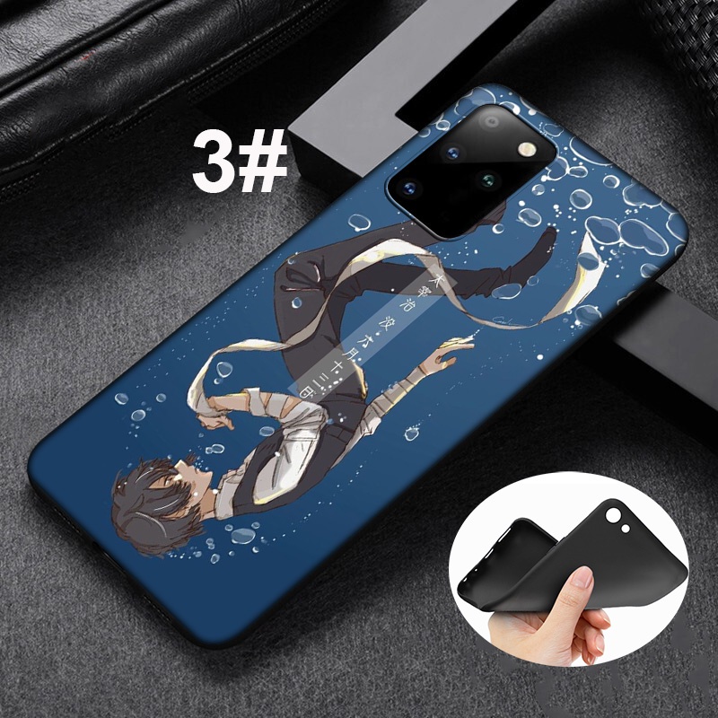 Ốp điện thoại silicon dẻo họa tiết hoạt hình Bungou Stray Dogs cho XIAOMI REDMI S2 9T 9A 9C NFC 9 PRIME 10 K40 PRO 10X 09