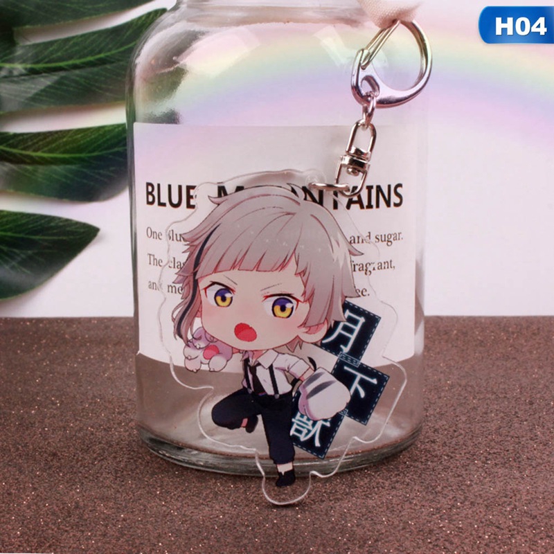flowersqueen Móc khóa hình nhân vật anime độc đáo đẹp mắt