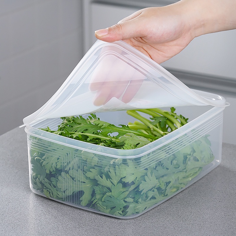 Hộp thực phẩm Nakaya nhập khẩu Nhật Bản nắp dẻo cao cấp