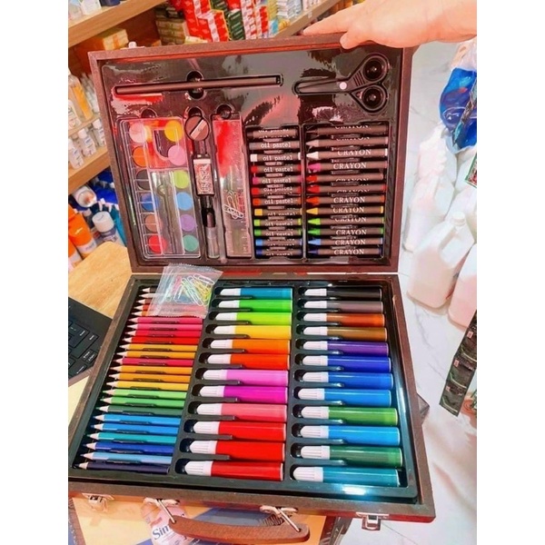 Bộ tô màu sáng tạo hộp gỗ Similac