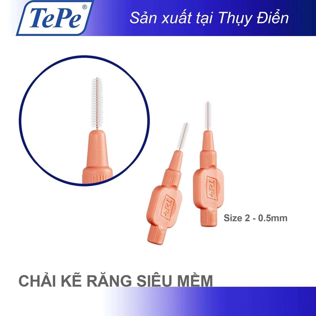 Bàn Chải Kẽ Răng Siêu Mềm Tepe