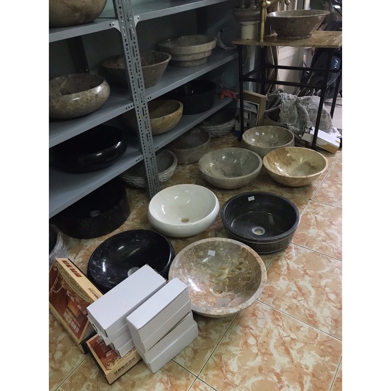 Chậu lavabo bằng đá tự nhiên