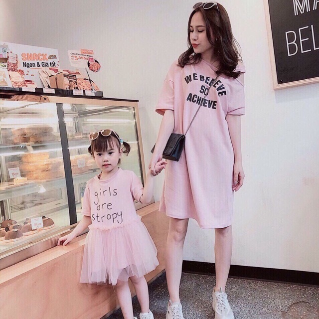 Set váy mẹ và bé