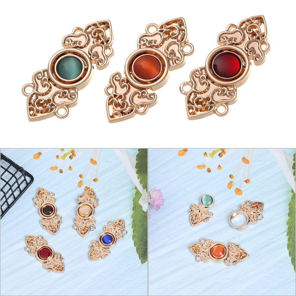 JONYE Set 4 Kẹp Cài Khăn Choàng Phong Cách Retro Chất Lượng Cao