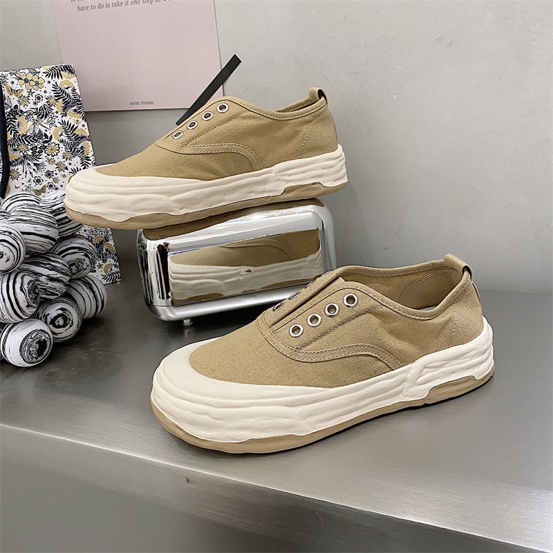 Oeteo Giày Thể Thao Nữ Vải canvas Thời Trang Năng Động
