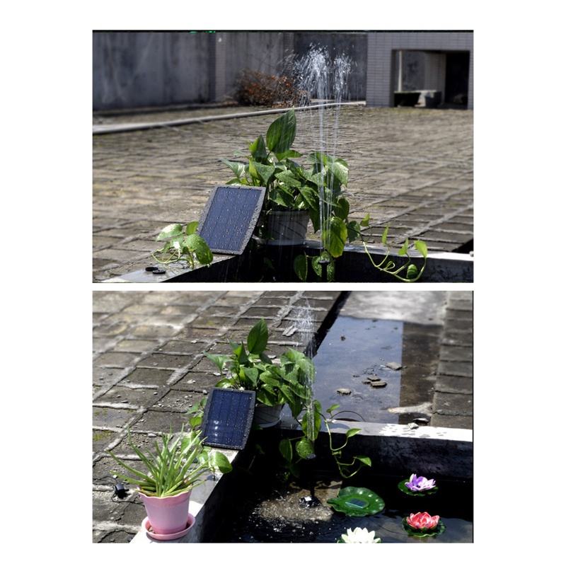 Máy Bơm Oxy Bằng Năng Lượng Mặt Trời ABS Chuyên Dụng Trang Trí Sân Vườn