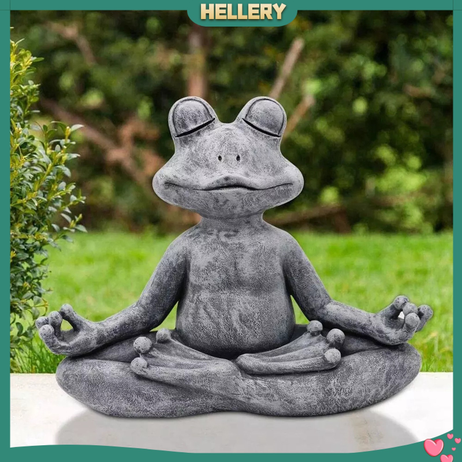 Tượng hình con vật ngồi thiền yoga