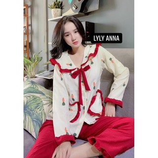 Bộ Ngủ Pijama Nữ Tiểu Thư