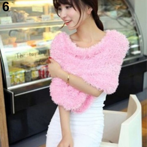 Khăn Choàng Cổ Mềm Mại Ấm Áp Đa Năng Dành Cho Nữ