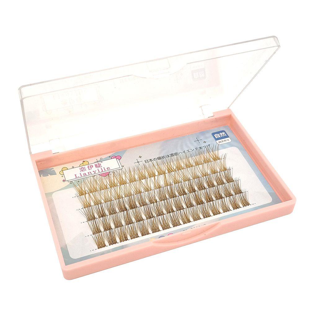 Lông Mi Giả Mềm Mại Uốn Cong Tự Nhiên Trang Điểm Thủ Công