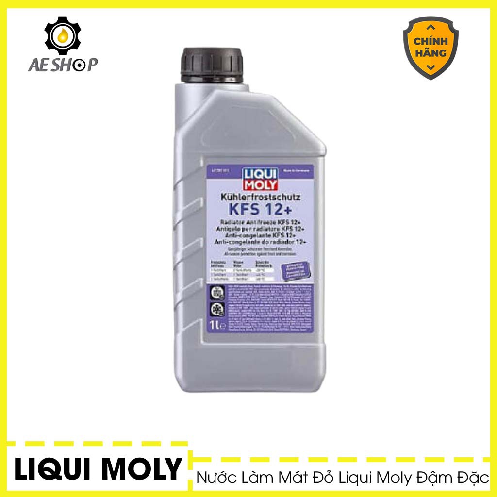 Nước Làm Mát Ô Tô Liqui Moly Đỏ Đậm Đặc 1L [Chính Hãng]