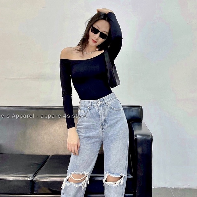 Áo trễ vai - A017